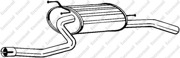 Глушитель BOSAL