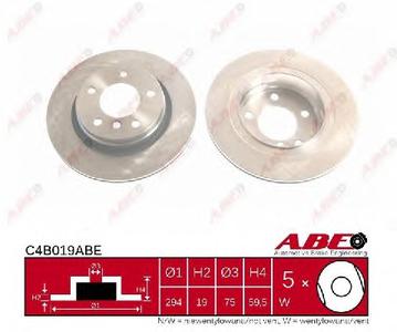 Тормозной диск ABE C4B019ABE