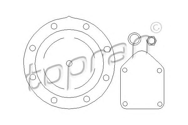 Мембрана, вакуумный насос TOPRAN
