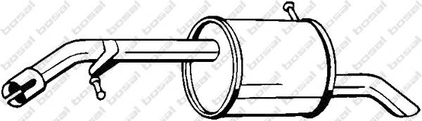 Глушитель BOSAL