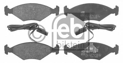 Комплект тормозных колодок, дисковый тормоз FEBI BILSTEIN