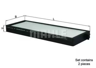 Фильтр салона KNECHT LA912/S