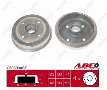 Тормозной барабан ABE C60500ABE