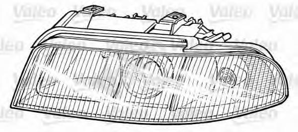Основная фара VALEO
