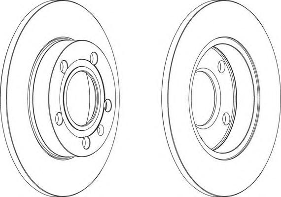 Тормозной диск FERODO