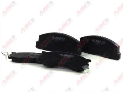Комплект тормозных колодок, дисковый тормоз ABE C12059ABE