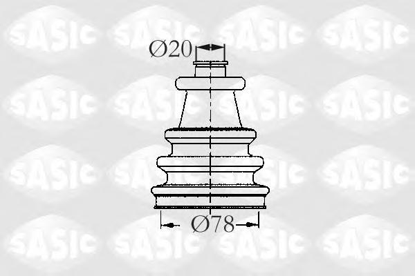 Пыльник ШРУСа SASIC