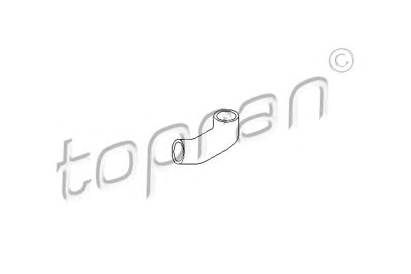 Патрубок системы охлаждения TOPRAN