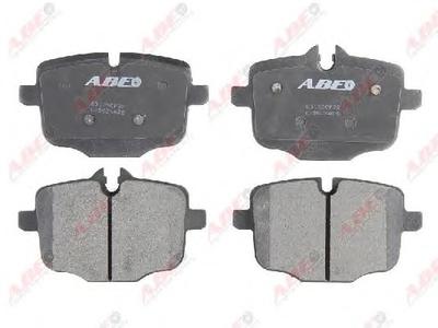 Комплект тормозных колодок, дисковый тормоз ABE C2B026ABE