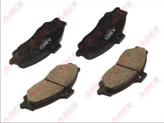 Комплект тормозных колодок, дисковый тормоз ABE