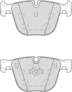 Комплект тормозных колодок, дисковый тормоз FERODO FDB4259