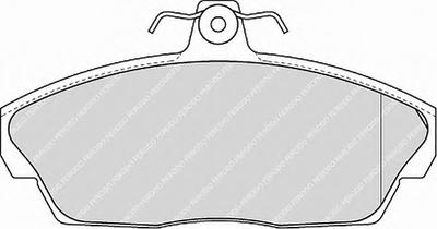 Комплект тормозных колодок, дисковый тормоз FERODO FDB1291