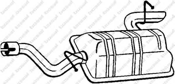 Глушитель BOSAL