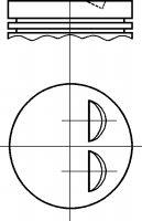 Поршень NURAL 8710270010
