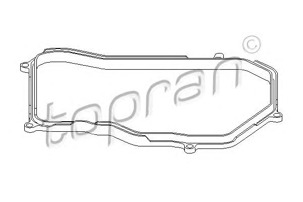Прокладка, маслянного поддона автоматическ. коробки передач TOPRAN