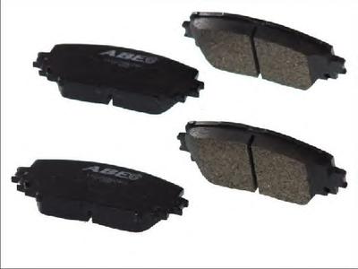 Комплект тормозных колодок, дисковый тормоз ABE C12127ABE
