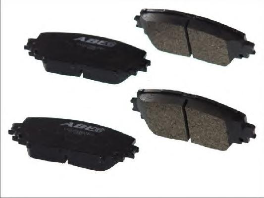 Комплект тормозных колодок, дисковый тормоз ABE