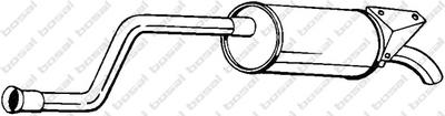 Глушитель выхлопных газов конечный BOSAL 279-953