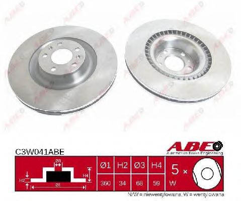 Тормозной диск ABE