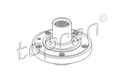 Ступица колеса TOPRAN 107 952