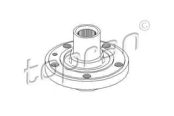 Ступица колеса TOPRAN