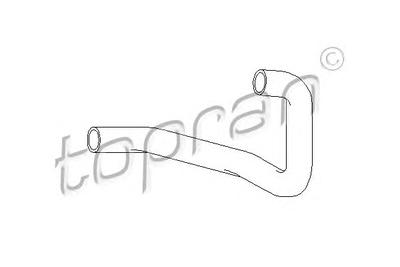 Патрубок системы охлаждения TOPRAN 104 131