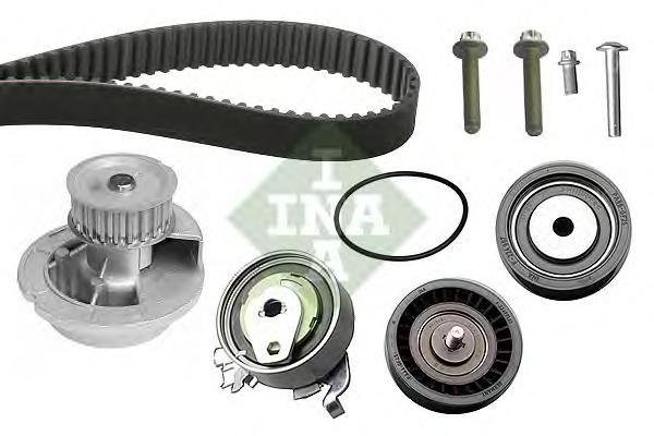 Водяной насос + комплект зубчатого ремня INA