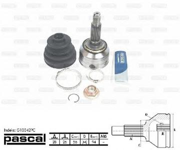 ШРУС PASCAL G10342PC
