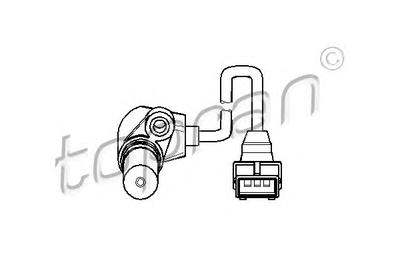 Датчик частоты вращения, управление двигателем TOPRAN 205 887