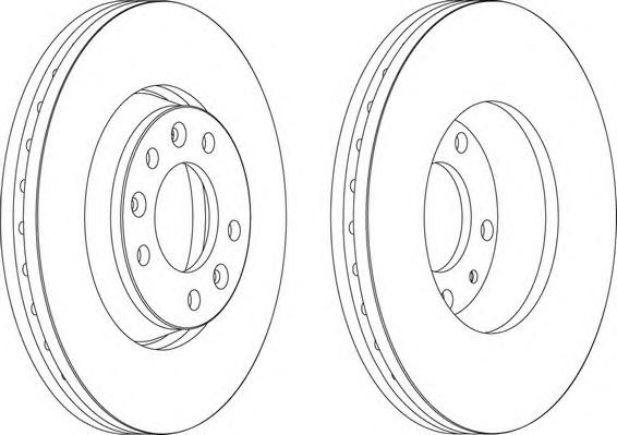 Тормозной диск FERODO