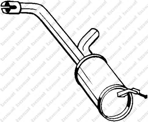 Глушитель BOSAL