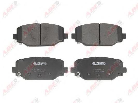 Комплект тормозных колодок, дисковый тормоз ABE