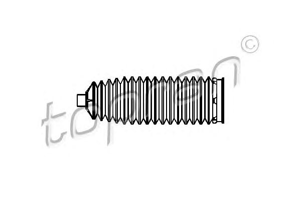 Пыльник рулевой рейки TOPRAN