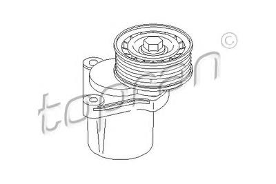 Натяжной ролик, поликлиновой  ремень TOPRAN 302 153