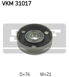 Паразитный / ведущий ролик, поликлиновой ремень SKF VKM 31017