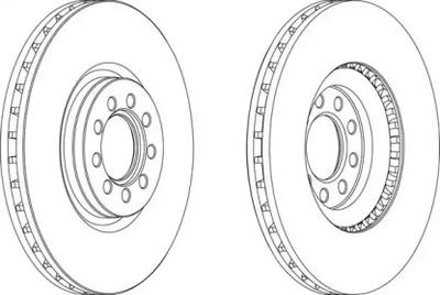Тормозной диск BERAL BCR317A