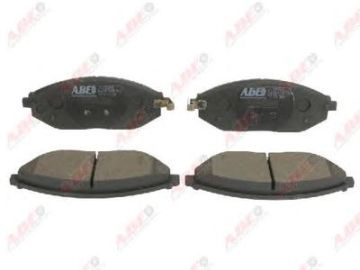 Комплект тормозных колодок, дисковый тормоз ABE C10024ABE