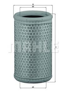 Воздушный фильтр KNECHT LX646/1