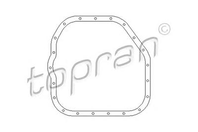 Прокладка, маслянный поддон TOPRAN 401 223