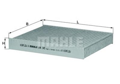 Фильтр салона KNECHT LAK345