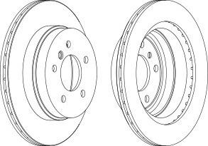 Тормозной диск FERODO