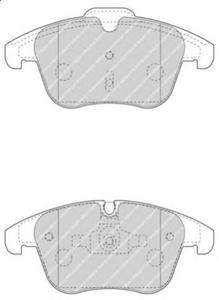 Комплект тормозных колодок, дисковый тормоз FERODO FDB4498