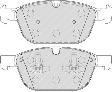 Комплект тормозных колодок, дисковый тормоз FERODO FDB4238