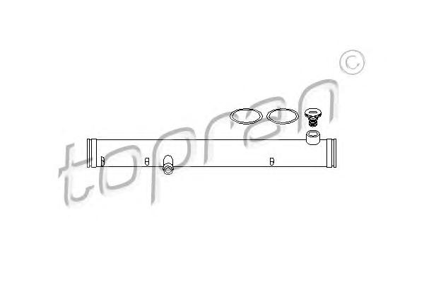 Трубка охлаждающей жидкости TOPRAN