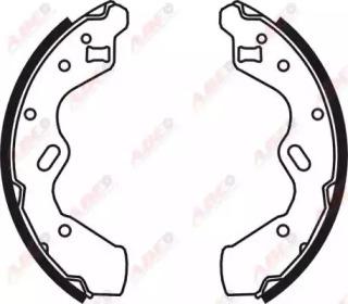 Комплект тормозных колодок ABE