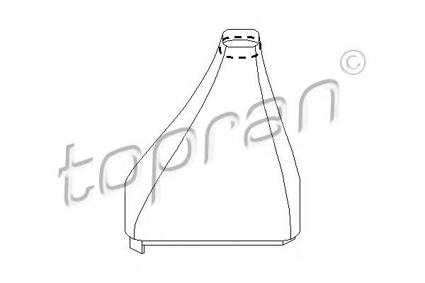 Обшивка рычага переключения TOPRAN