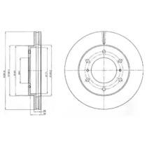 Тормозной диск DELPHI BG4229