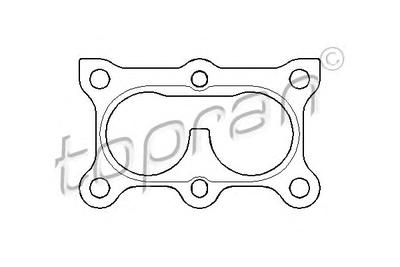 Прокладка выхлопной трубы TOPRAN 108 179