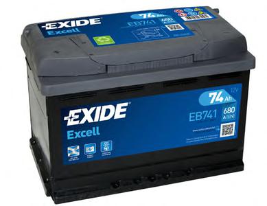 Аккумулятор EXIDE EB741