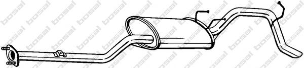 Глушитель выхлопных газов конечный BOSAL